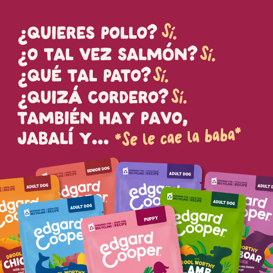 150 g Edgard & Cooper Adult Grain Free Pollo sobre para perros, , large Imagen numero 6